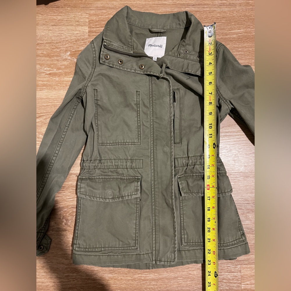 Madewell Women’s Passage Jacket in Olive Green Size XS - Picture 9 of 9